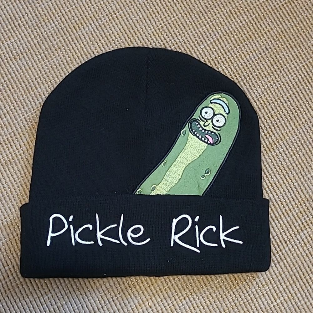 NWOT Rick & Morty  Pickle Rick Touque Beanie Hat